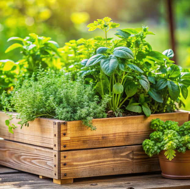 Essential Herb Garden Box